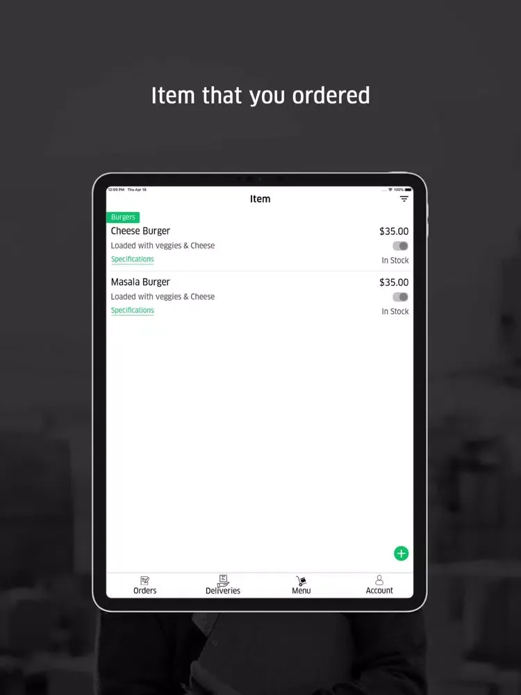 Screenshot di PikODely Store Partner iPad 
