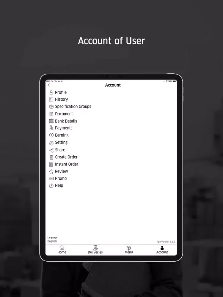 Screenshot di PikODely Store Partner iPad 