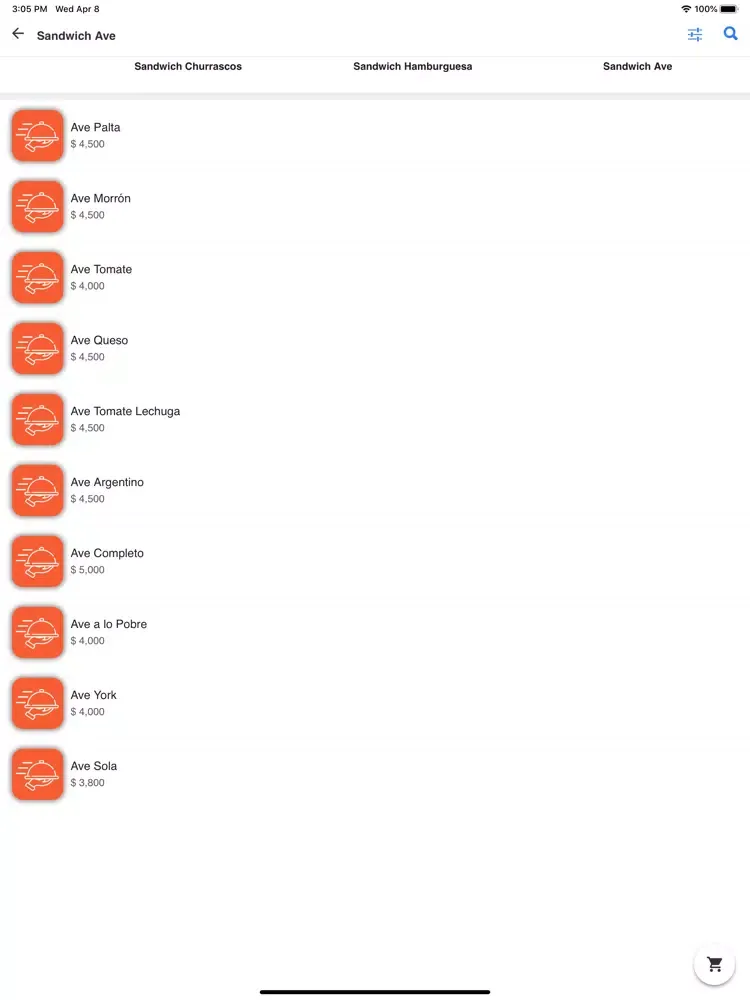 Pickout Pedidos iPad  스크린샷