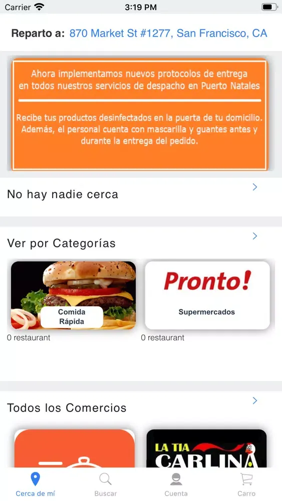 Pickout Pedidos 스크린샷
