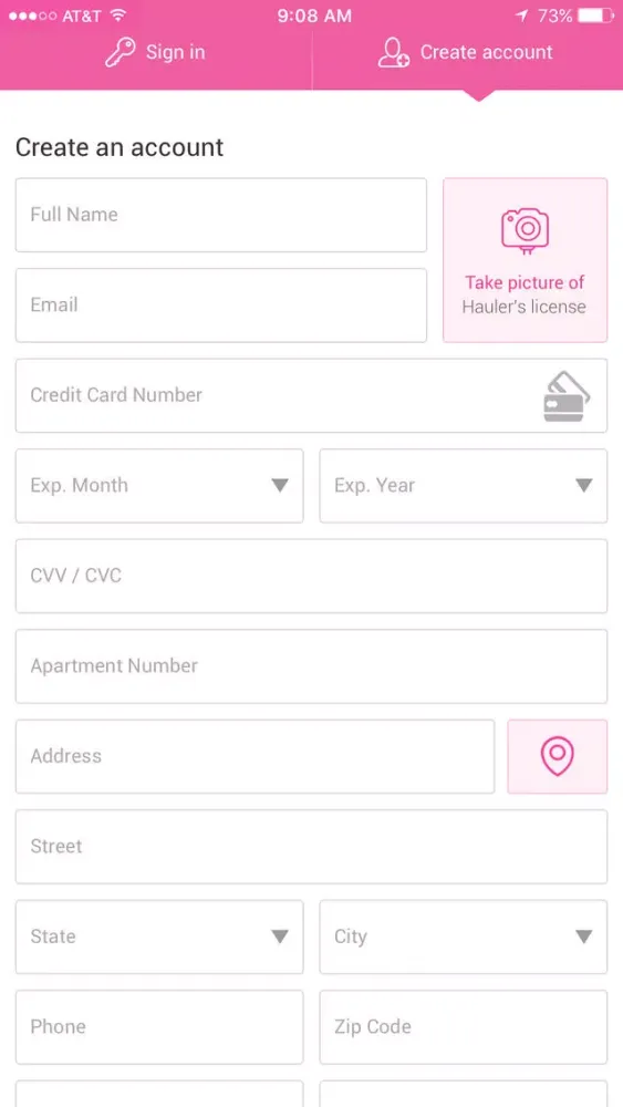 Ảnh chụp màn hình của Pick Pink - Trash Hauler