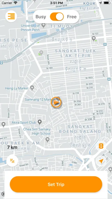 Pickup  App Driver Cambodia應用截圖