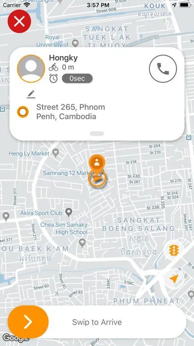 Pickup  App Driver Cambodia應用截圖