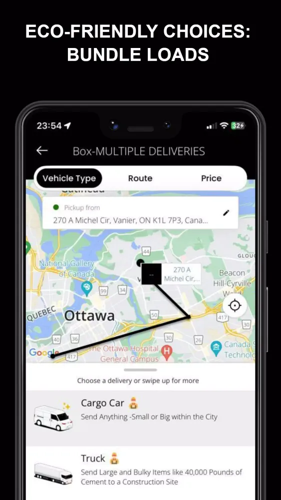 Ảnh chụp màn hình của Pickup Ride: Taxis & Rentals