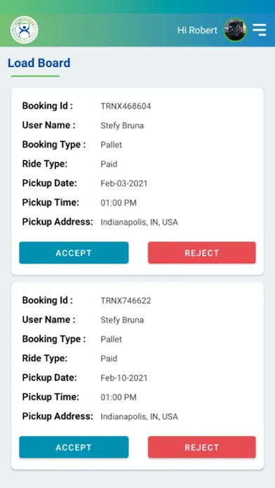 تصاویر WePickUpPallets® Driver