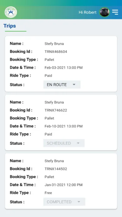 تصاویر WePickUpPallets® Driver