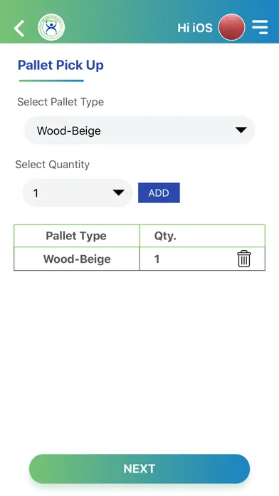 Zrzuty ekranu We Pick Up Pallets®
