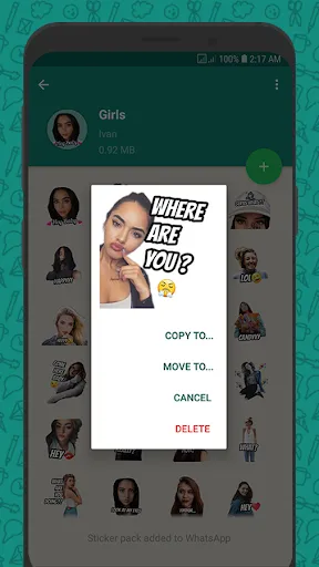 تصاویر Wemoji - WhatsApp Sticker Make