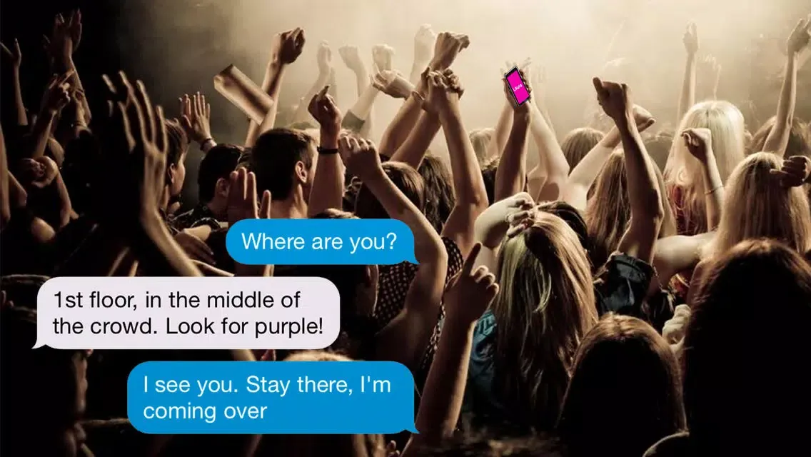 Ảnh chụp màn hình của Color Beacon - Find Friends in Crowds