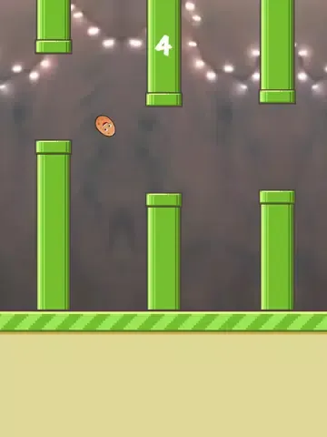 Flappy Potato - A Potato Flew Around My Room iPad  Screenshots