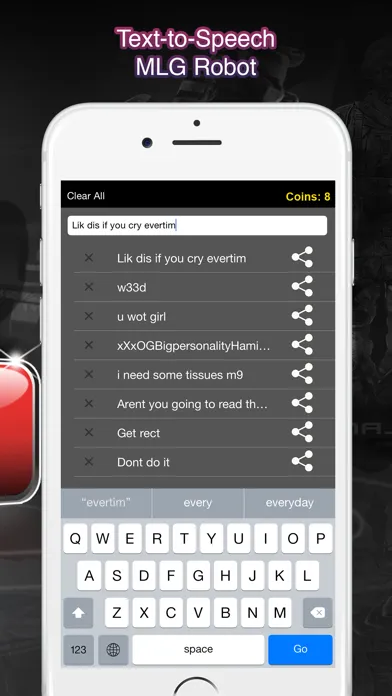 MLG Soundboard + Robot voice スクリーンショット