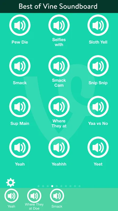 Tangkapan skrin Best of Vine Soundboard