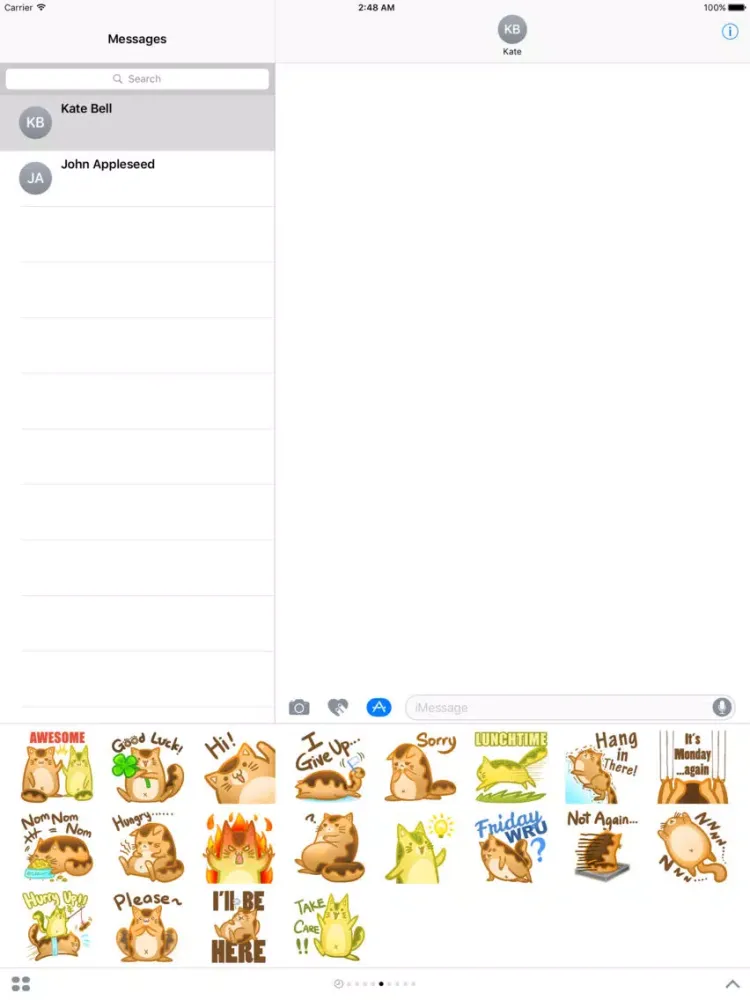 Capturas de pantalla de Eclair Kitty Cat and Matcha iPad 
