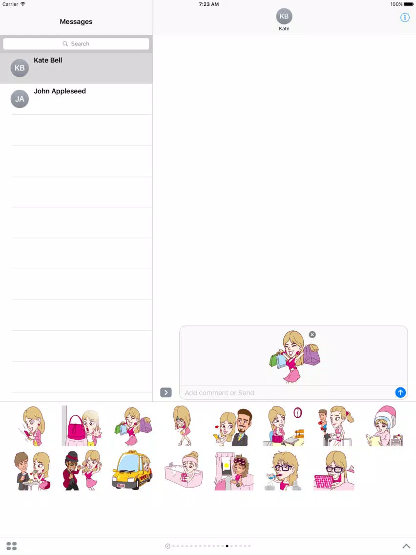 OL Office Lady iPad 应用截图