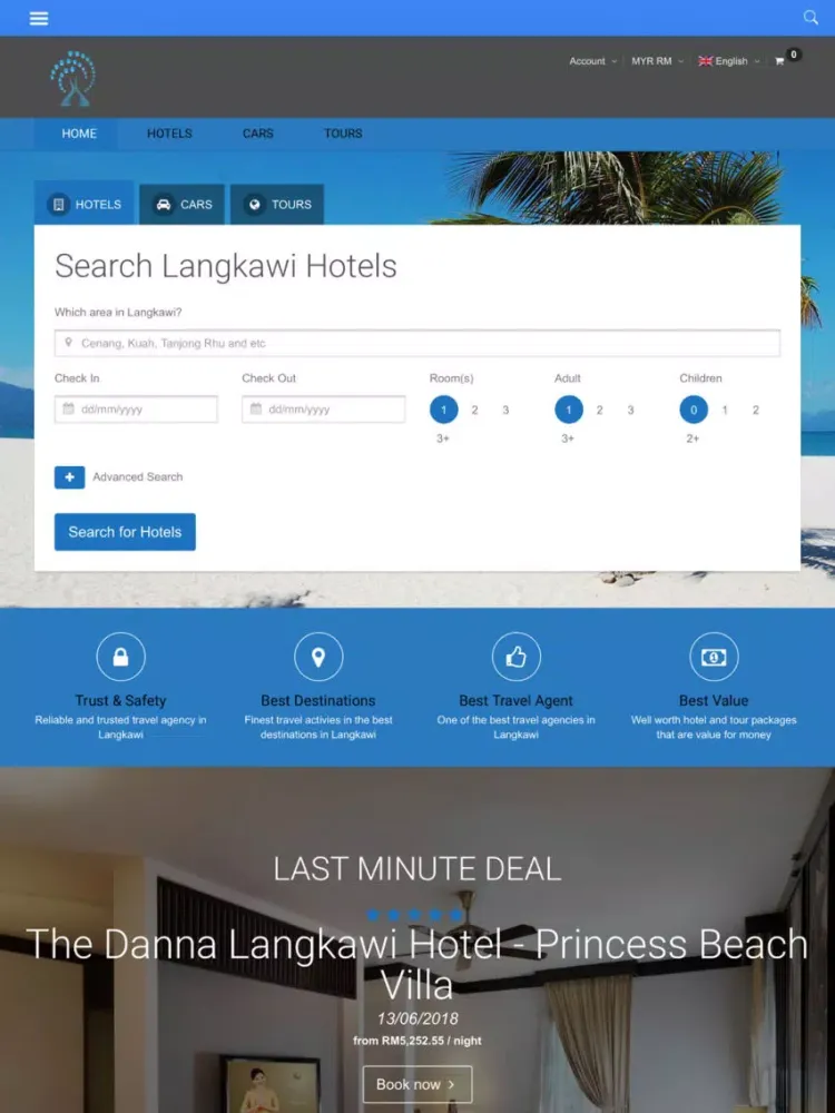 Langkawi Travels iPad  سکرین شاٹس
