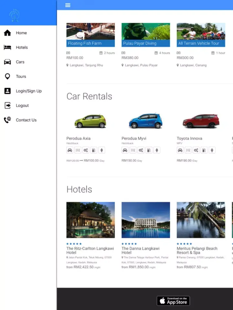 Langkawi Travels iPad  سکرین شاٹس