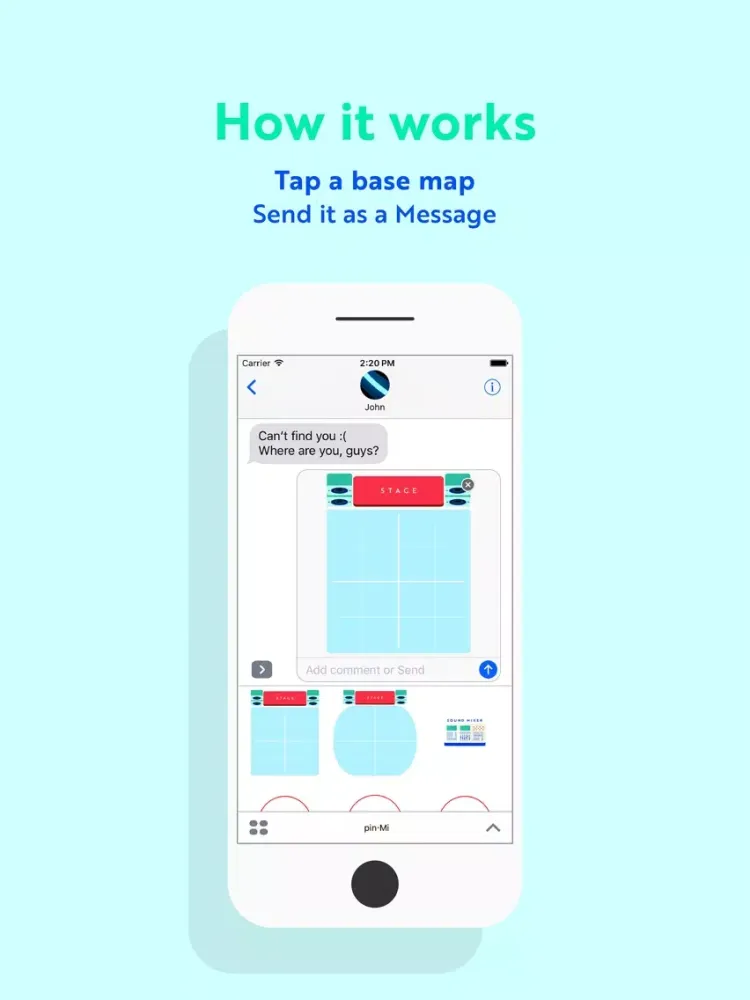 pin·Mi stickers - your friends in the crowd iPad  স্ক্রিনশট