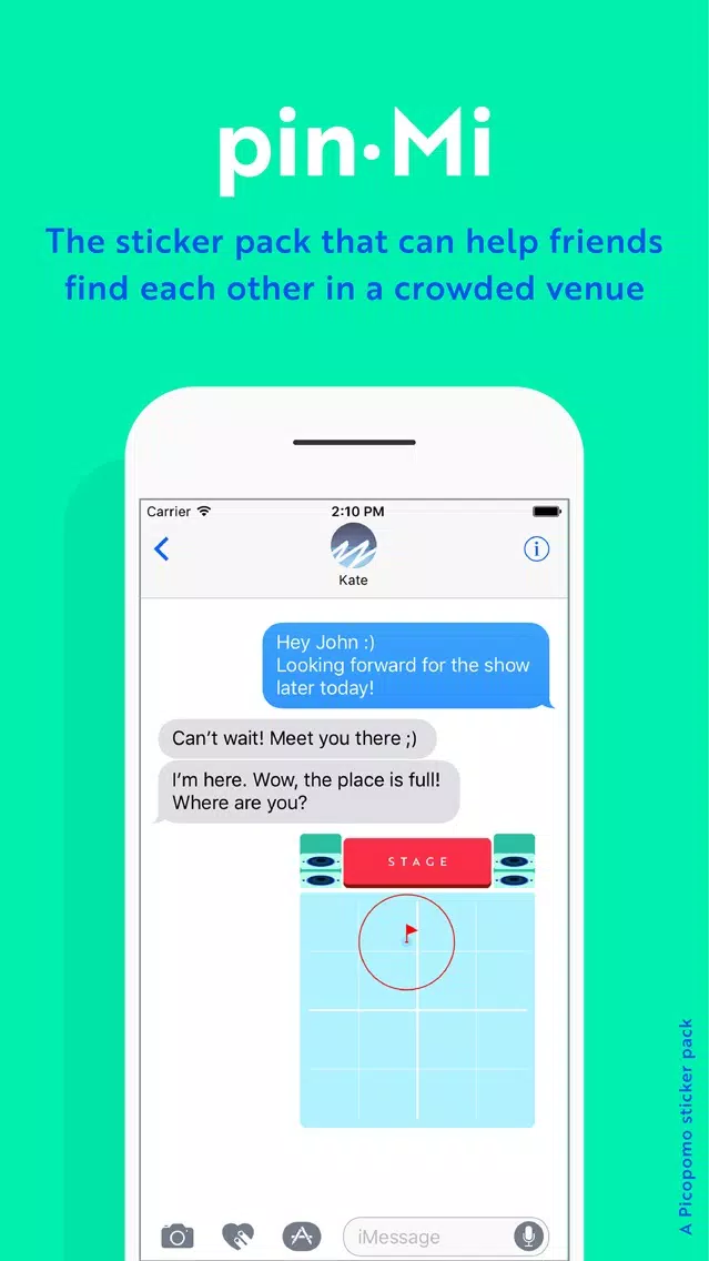 pin·Mi stickers - your friends in the crowd স্ক্রিনশট