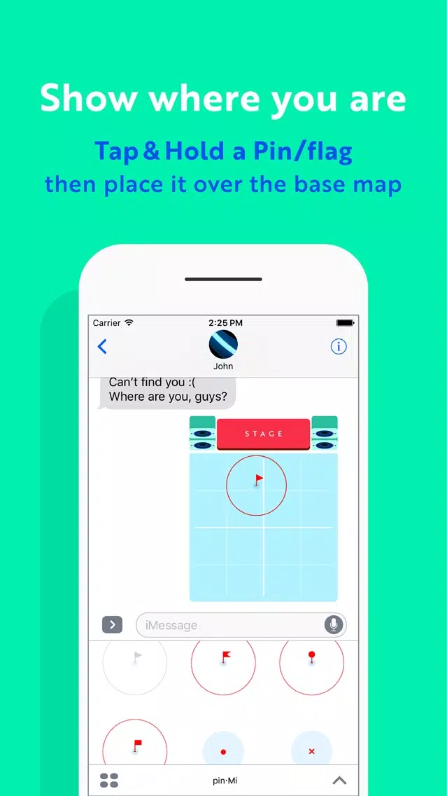 pin·Mi stickers - your friends in the crowd স্ক্রিনশট