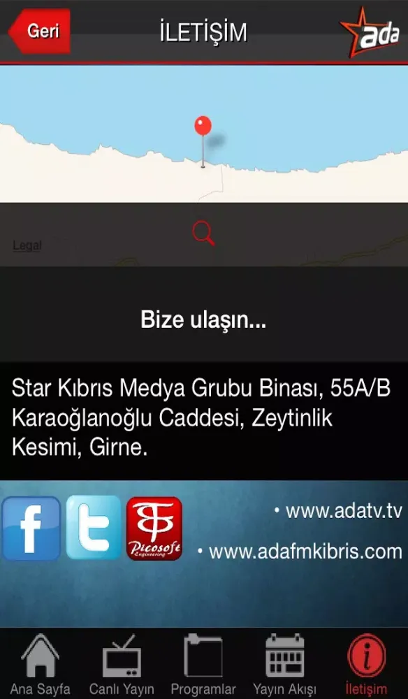 ADA TV سکرین شاٹس
