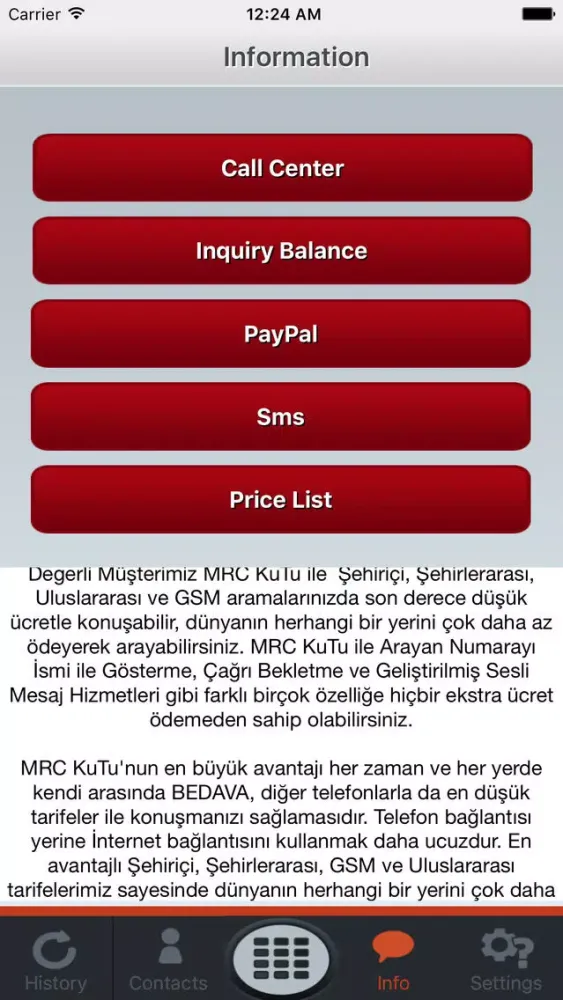 Zrzuty ekranu MRC KuTu