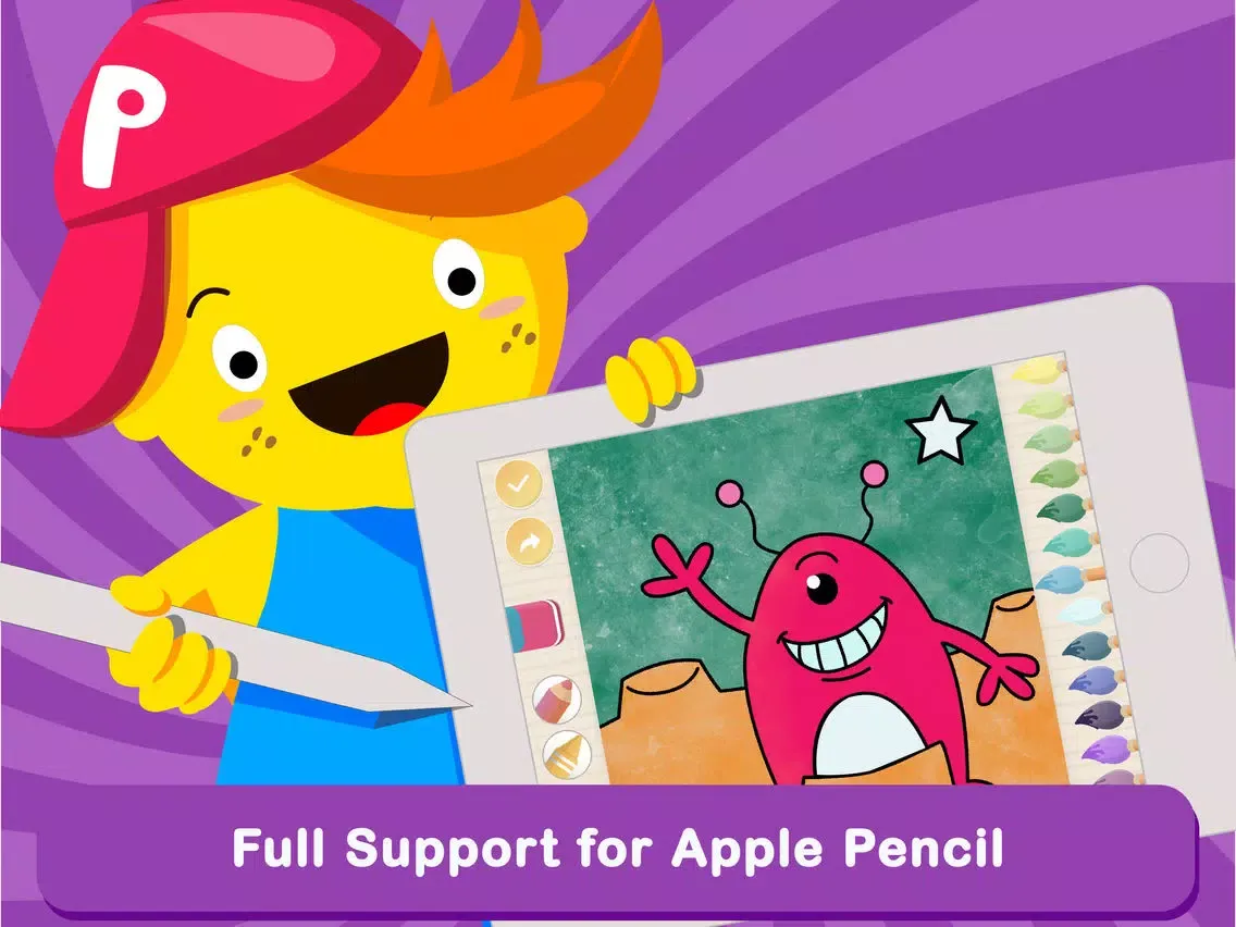 Скриншоты Pic Pen Coloring Book For Kids iPad 