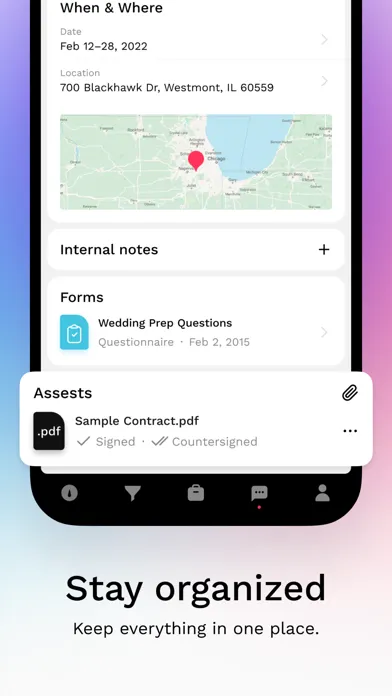 Tangkapan layar Bloom - The Invoice & CRM App