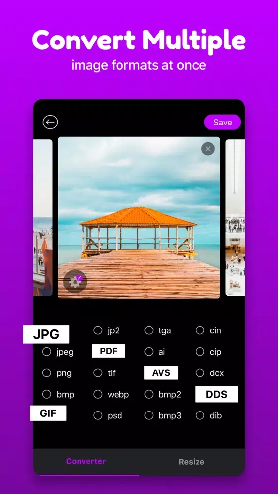 Tangkapan skrin Picture converter - Pic resize