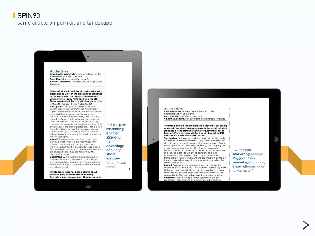Publishing ++ iPad  스크린샷