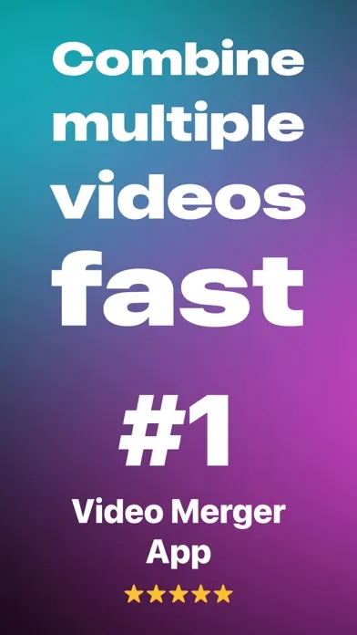 Combine Videos: Clip Slideshow Ekran Görüntüleri