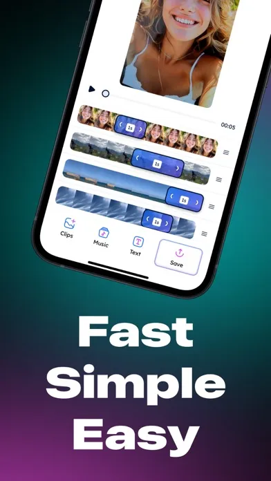 Combine Videos: Clip Slideshow Ekran Görüntüleri