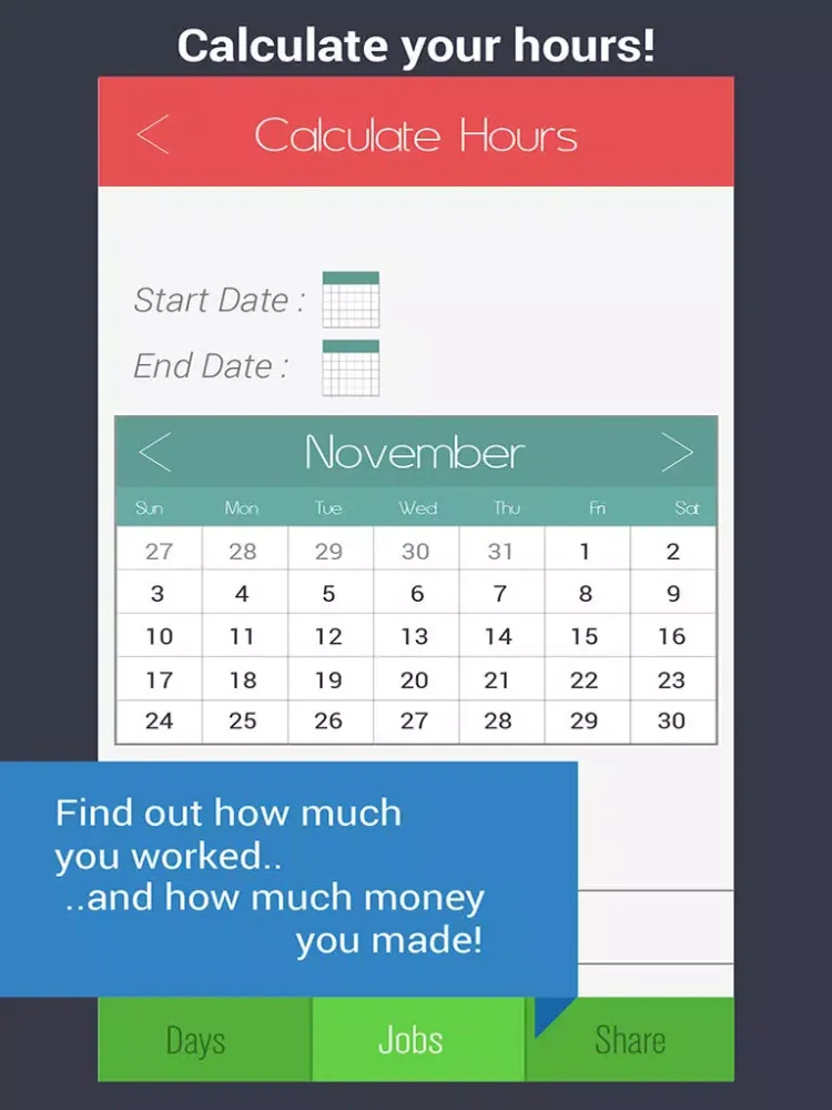 تصاویر Shift Calendar Pro - Work Schedule Organizer with Hour & Pay Calculator iPad 