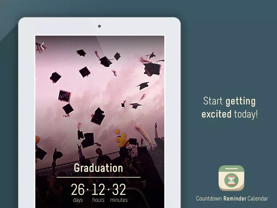 Countdown Calendar Pro - Important Event Reminder Countdowns & Timers for Birthdays, Anniversaries and More iPad  Screenshots
