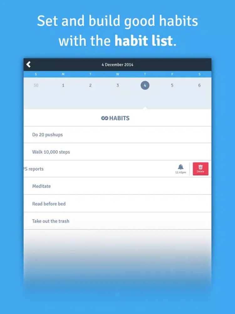 Captures d'écran de Do 3 Things (Pro Version) - Daily Procrastination and Motivation Tool Organizer iPad 