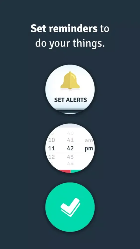 Captures d'écran de Do 3 Things (Pro Version) - Daily Procrastination and Motivation Tool Organizer