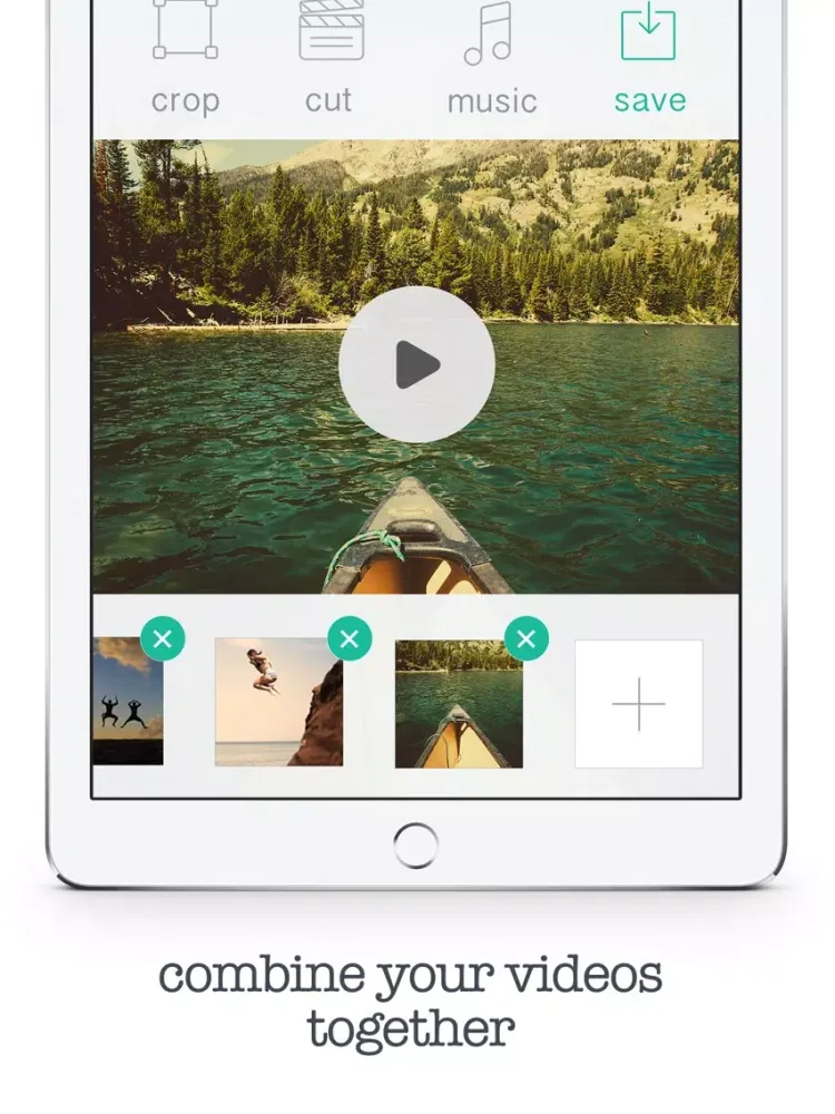 Montage Pro - Combine Multiple Videos into One Video Clip Editor for Vine and Instagram iPad  Screenshots