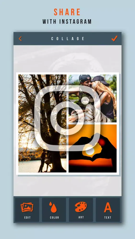 Photo Collage: Make Collages & Picture Grid Editor Ekran Görüntüleri