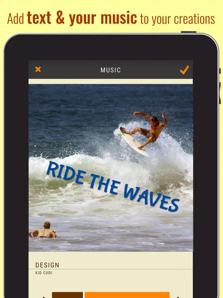 Slideshow Video+ Make Photo Slideshows Vid Editor iPad 應用截圖