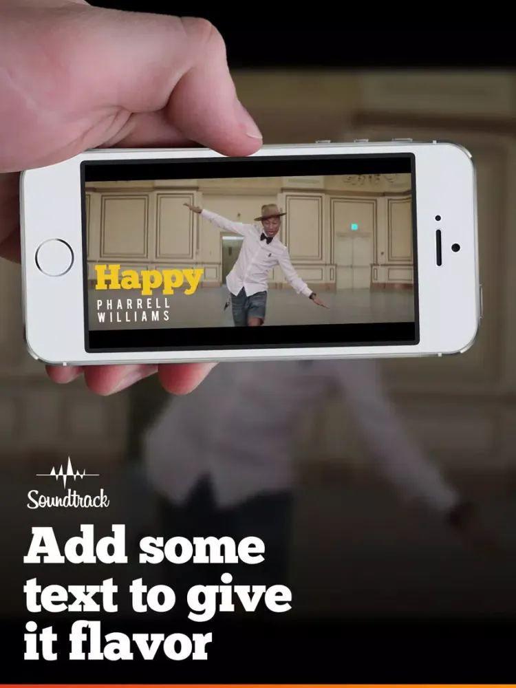 Soundtrack - Add Background Music to Videos iPad  Screenshots