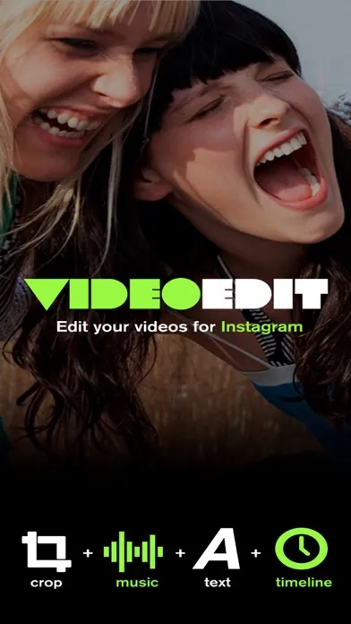 Captures d'écran de VideoEdit: Add text to video