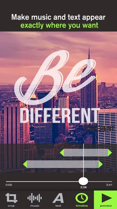 Captures d'écran de VideoEdit: Add text to video