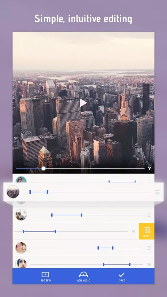 Combine Videos & Clips Together In Video Slideshow应用截图