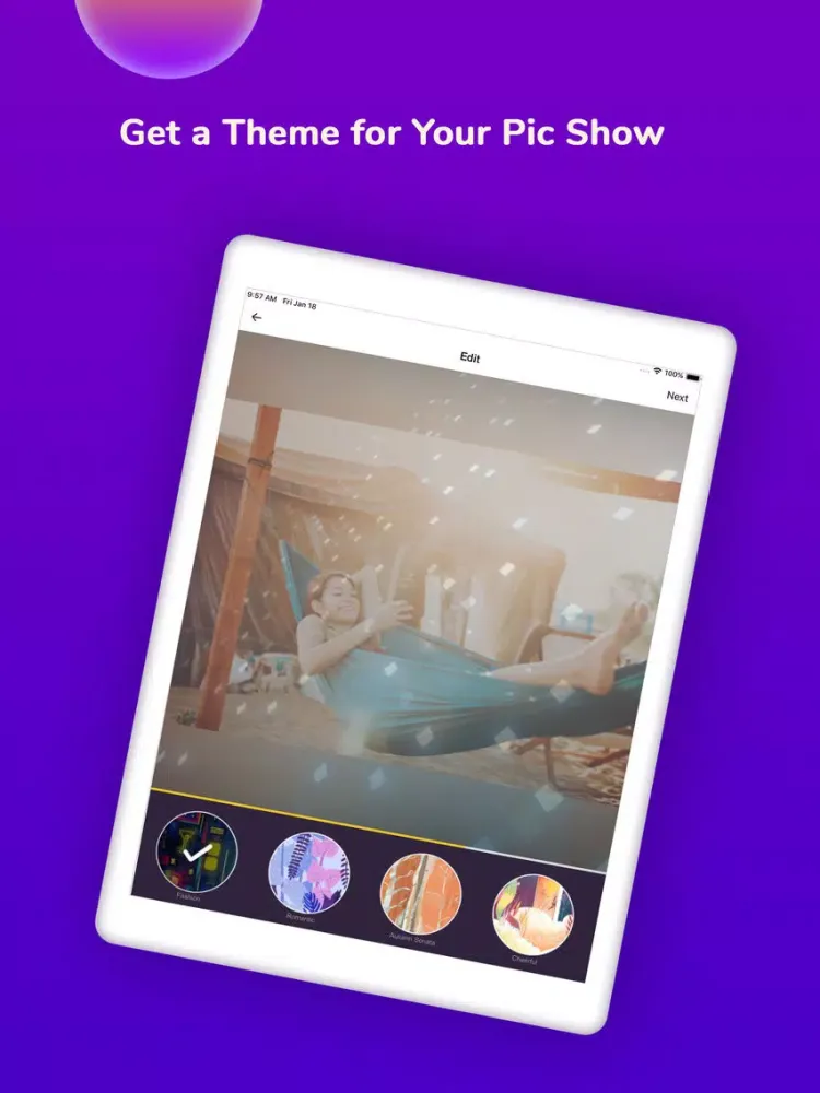 ภาพหน้าจอของ Likes Boom Pic Show Edit iPad 
