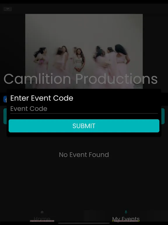 Ảnh chụp màn hình của Camlition Productions iPad 