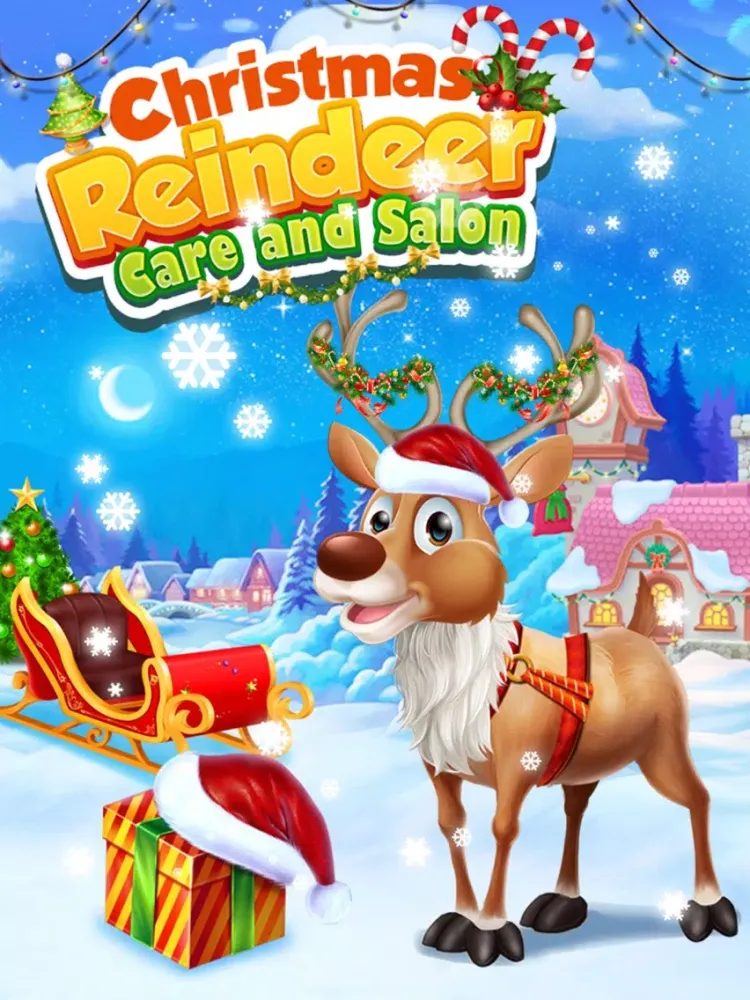 Capturas de pantalla de Christmas Reindeer Care Salon iPad 