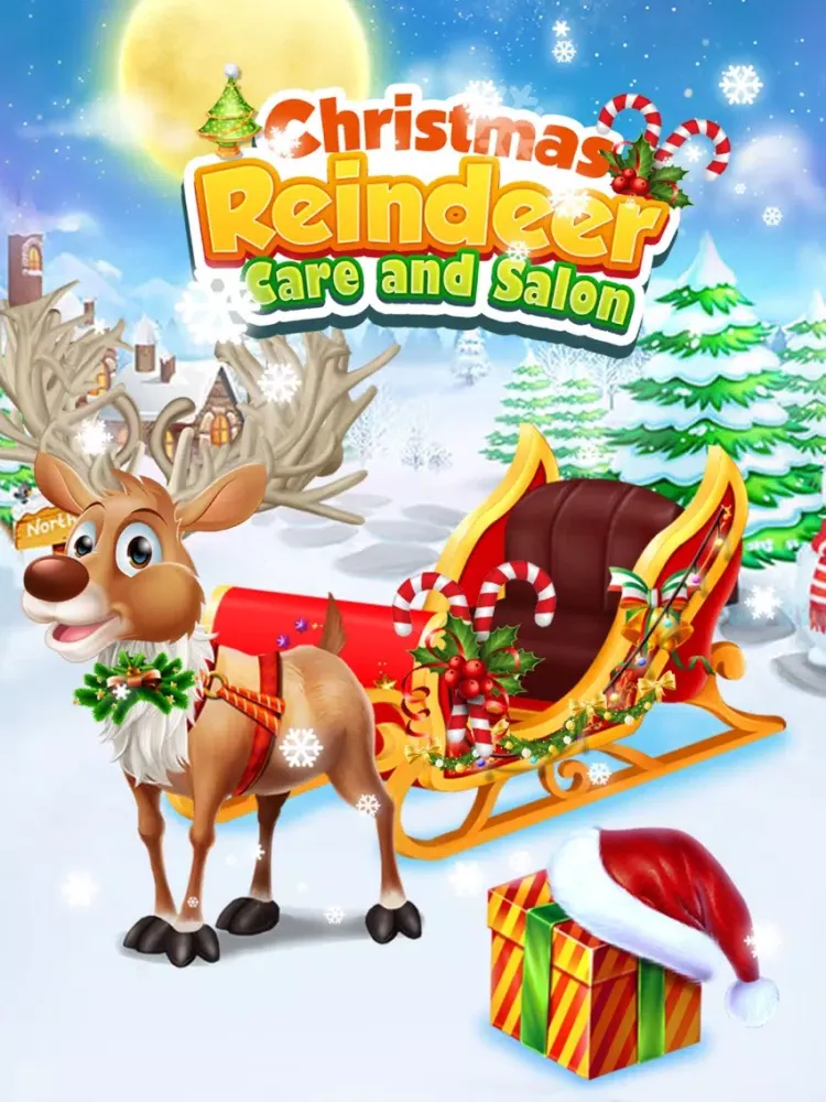 Capturas de pantalla de Christmas Reindeer Care Salon iPad 