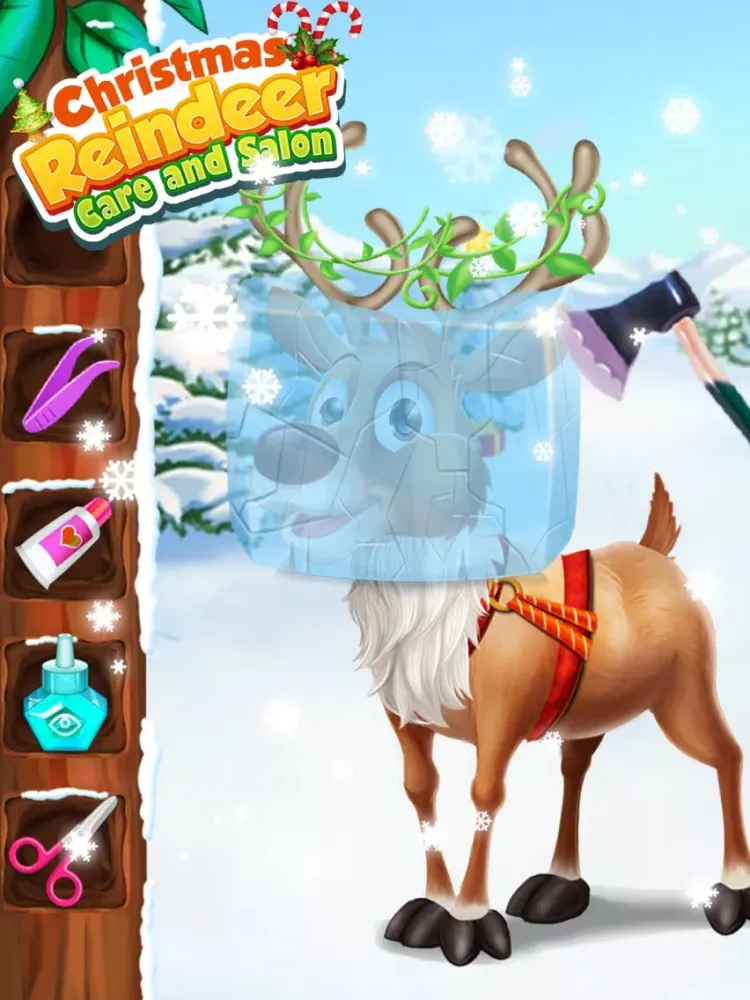 Capturas de pantalla de Christmas Reindeer Care Salon iPad 