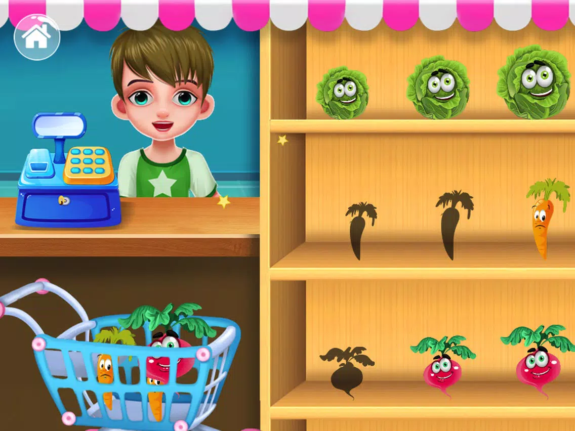 Crazy Food Maker Learning Game iPad  Screenshots