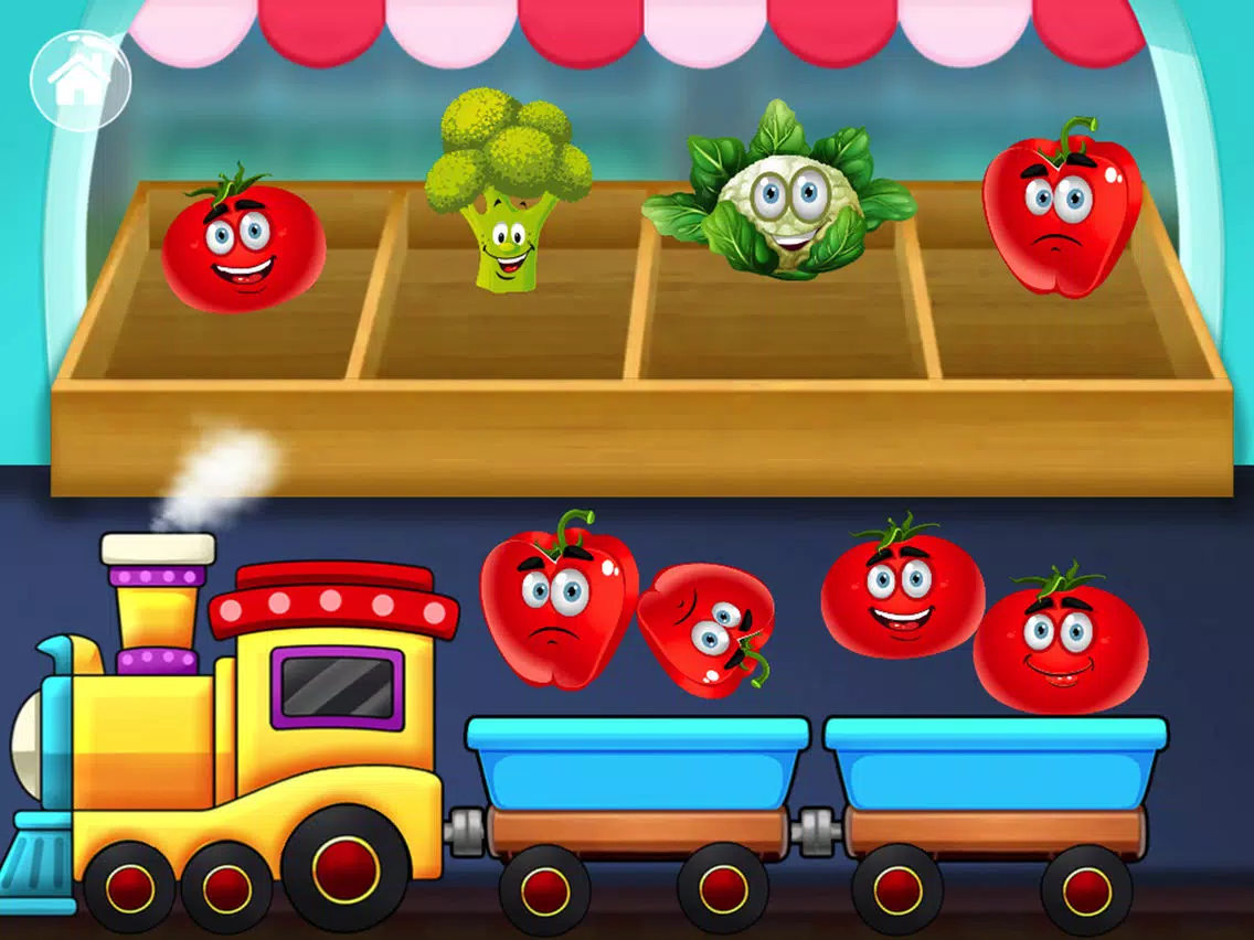 Crazy Food Maker Learning Game iPad  Screenshots