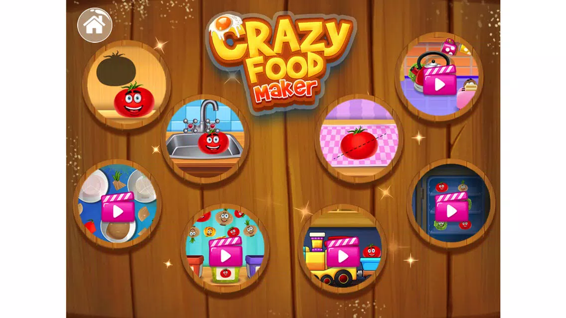 Crazy Food Maker Learning Game Screenshots